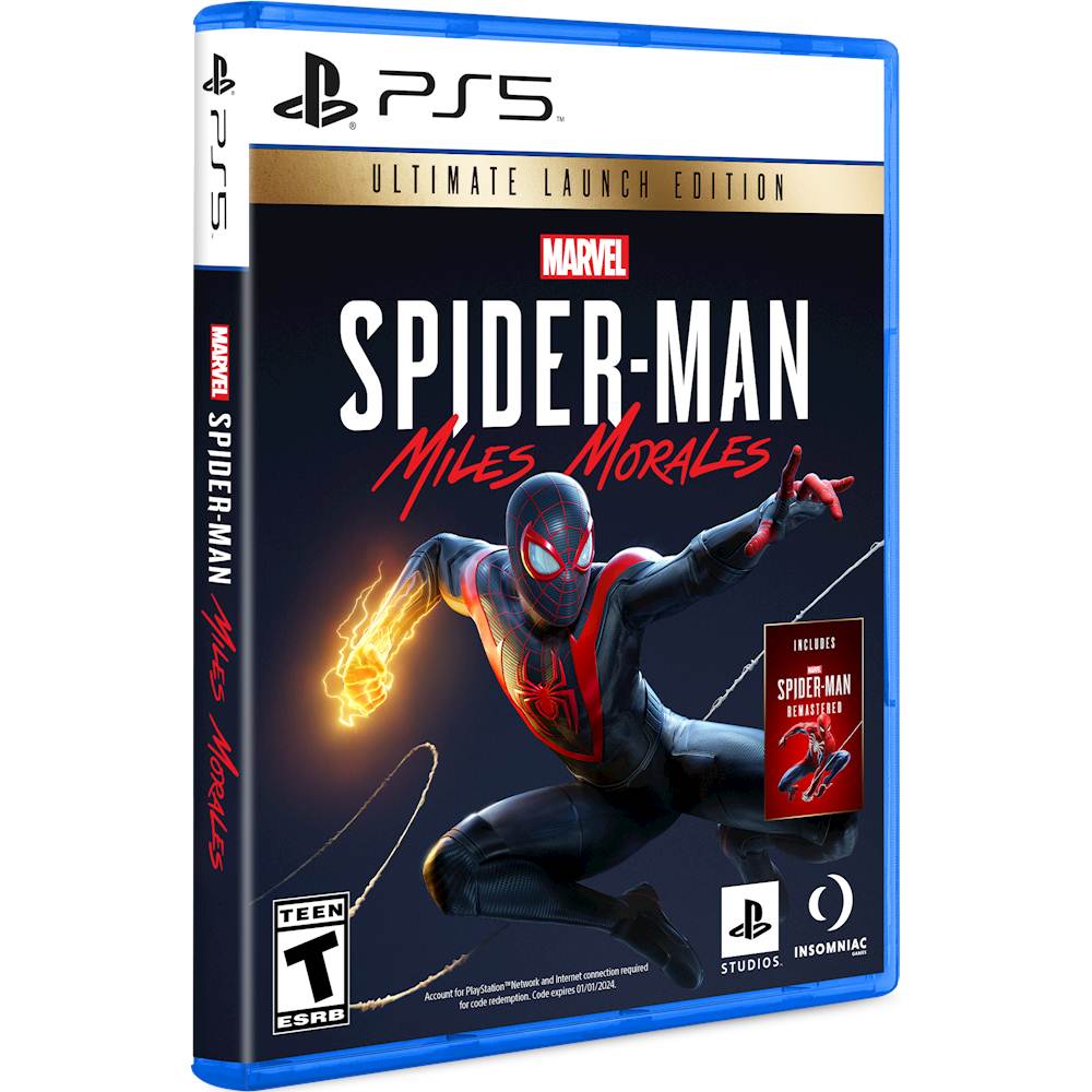 Đĩa Game PS5 Marvel Spider Man Miles Morales Ultimate Launch Edition - Hàng Nhập Khẩu