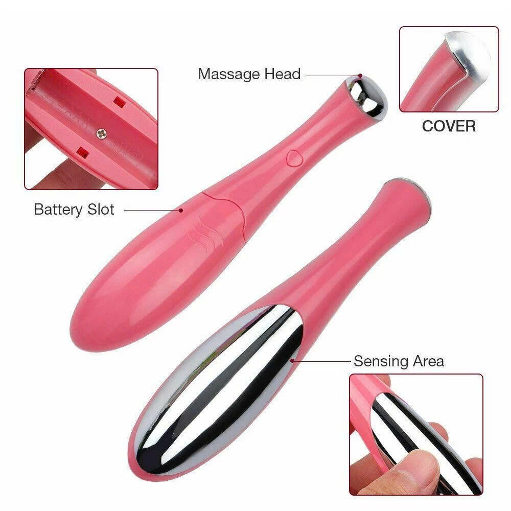 Bút Massage Mát Mạnh Massage Mini Cầm Tay Body - Máy mát xa cầm tay - Máy massage toàn thân Mặt Mắt - Giao Màu Ngẫu Nhiên