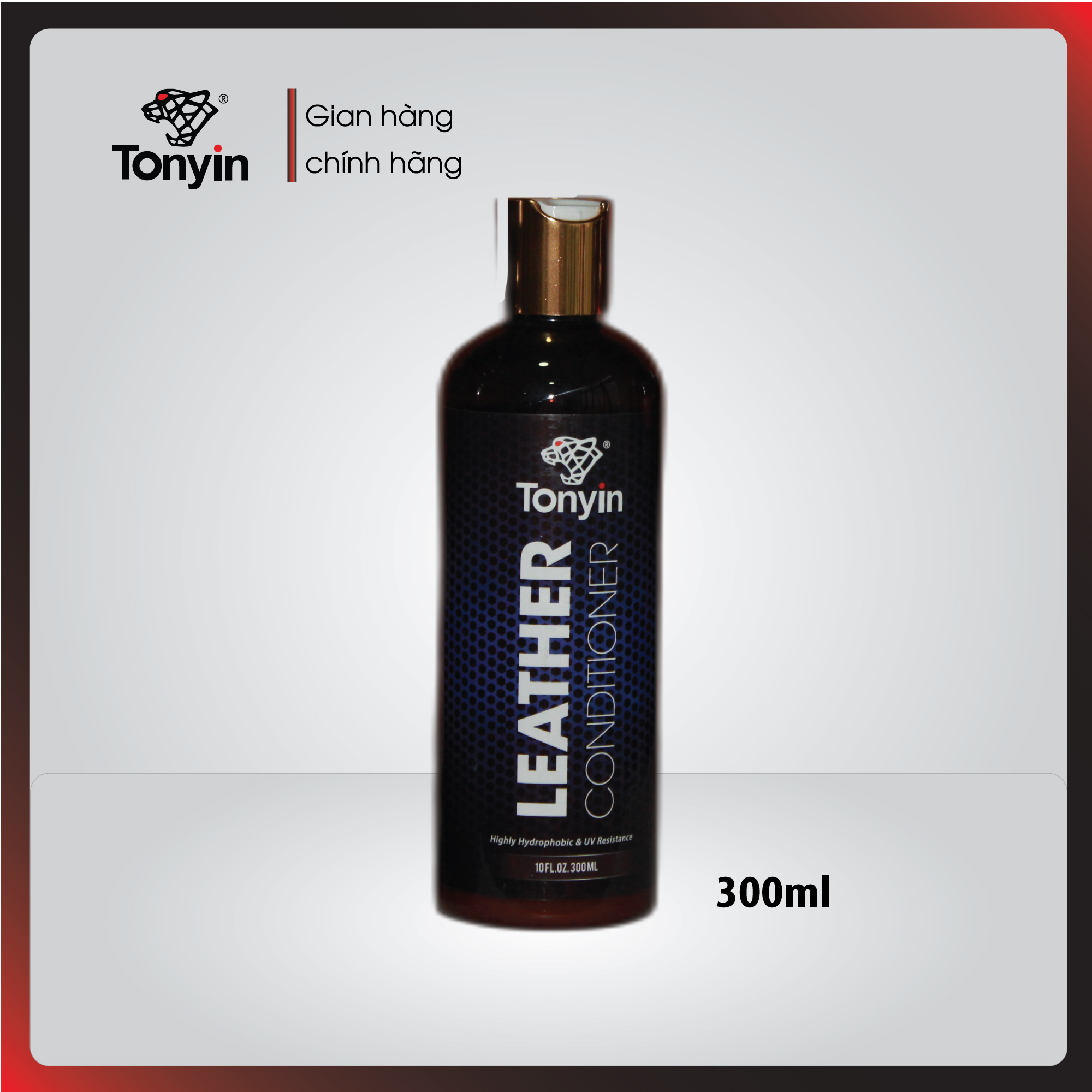 Chai xịt dưỡng bảo vệ da nội thất ô tô LEATHER CONDITIONER Tonyin 300ml/4L dưỡng ẩm, chống chuyển màu da