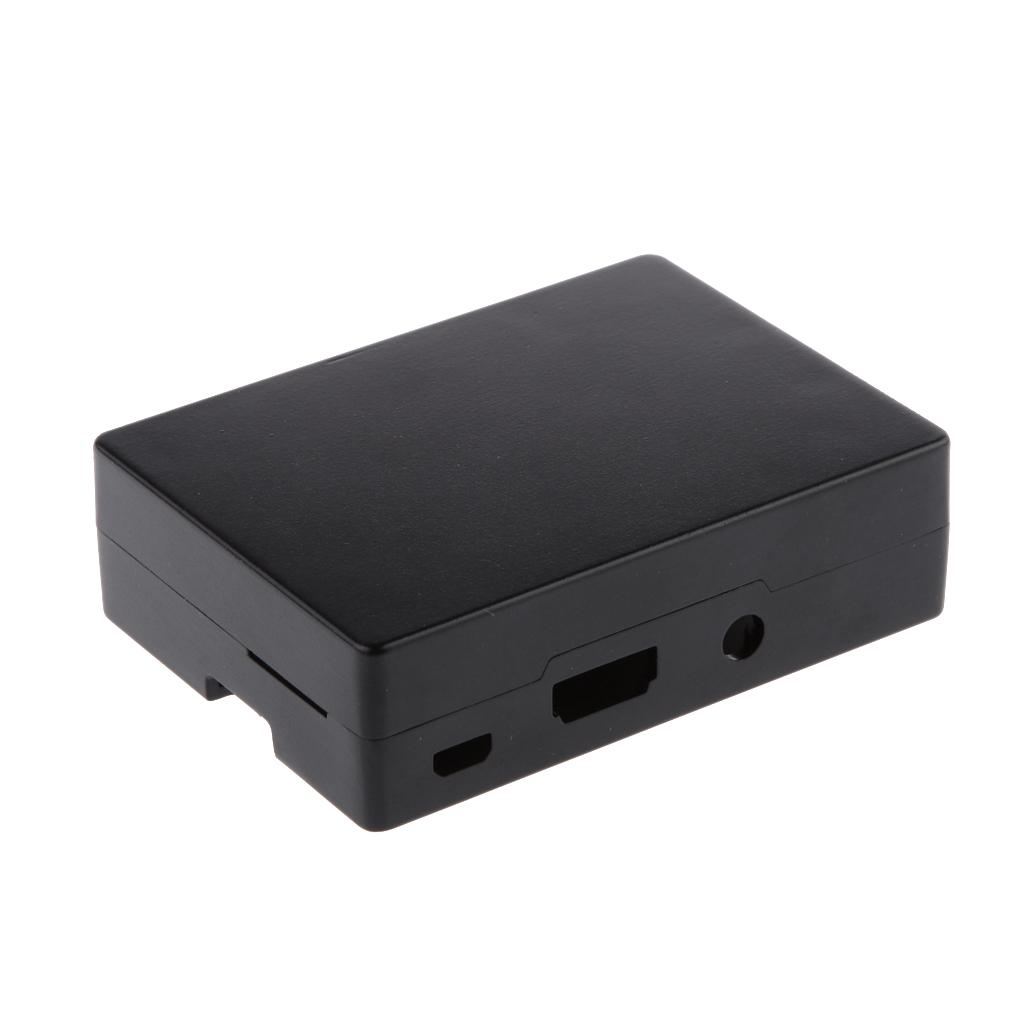 Metal Enclosure Case Box for Raspberry Pi B+ / Raspberry Pi 2 / Pi 3 Black