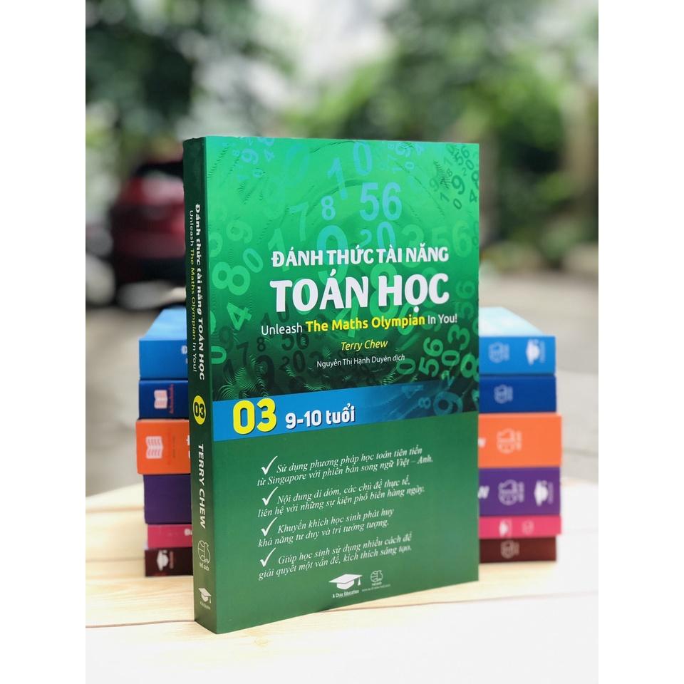 Sách Đánh Thức Tài Năng Toán Học 2 và 3 - bộ 2 cuốn ( 8-10 tuổi)