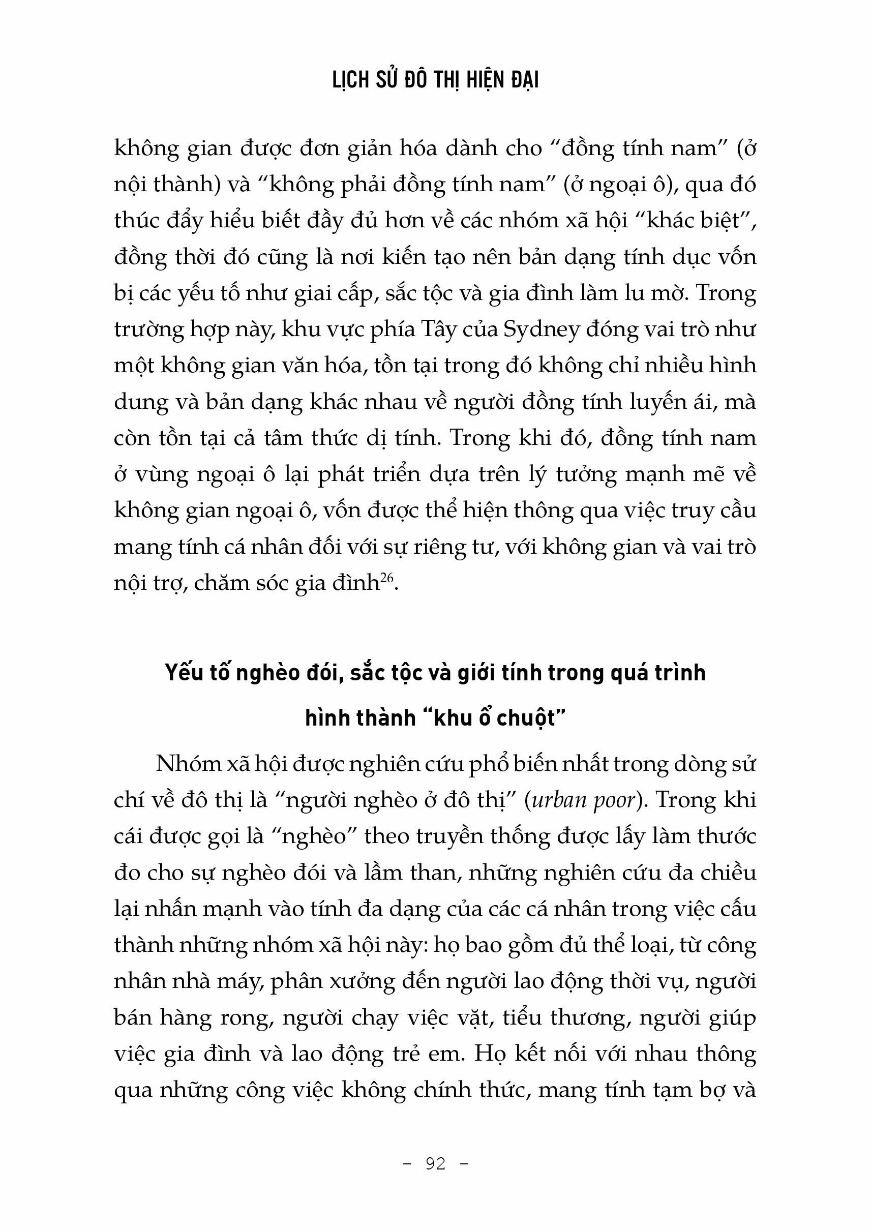 Lịch sử đô thị hiện đại bìa cứng