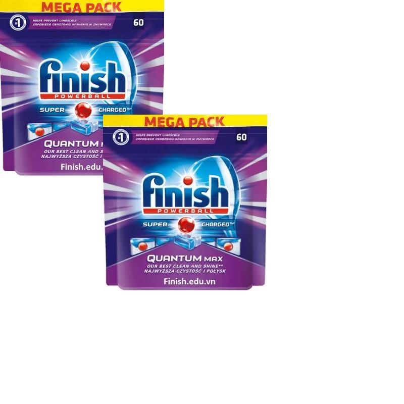 viên rửa chén finish quantum túi 120 viên (hàng Đức )Viên rửa bát chén siêu cao cấp