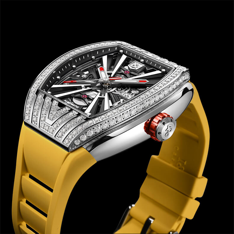Đồng hồ nam chính hãng IW Carnival Sport IW765G-4,kính sapphire,chống xước,chống nước 50m,Bh 24 tháng,máy cơ (automatic)
