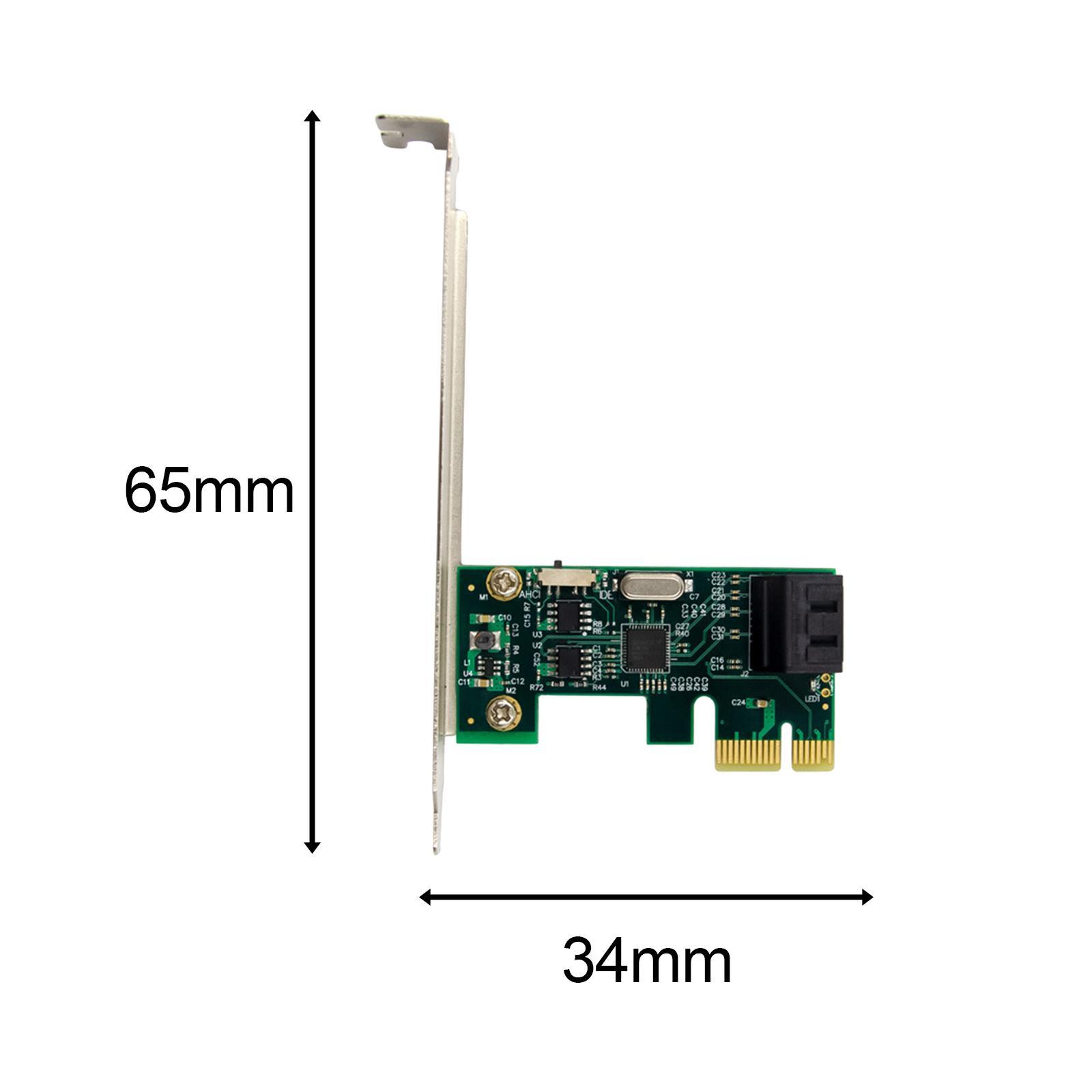 PCIe 2 Port Add On Card Support Message Signal Interrupt 6Gbps for Linux PC