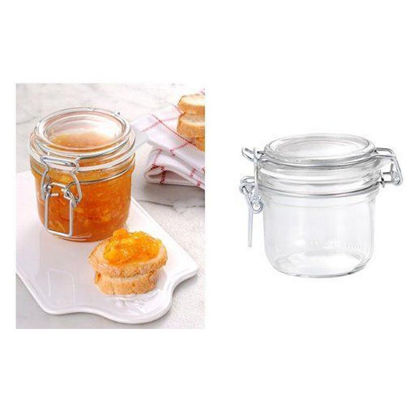 Hũ thủy tinh nắp cài Fido 200ml - Hàng chính hãng