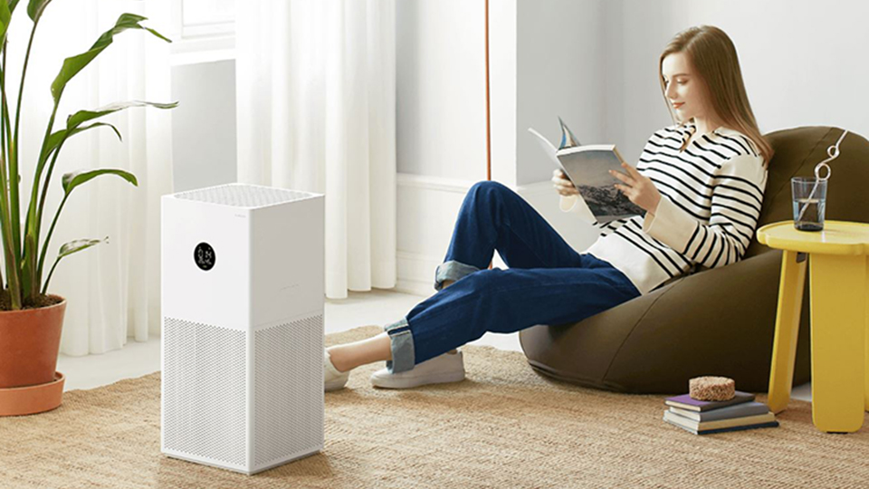 Hình ảnh Máy Lọc Không Khí XIAOMI Mi Air Purifier 4 Lite Lọc Bụi Mịn Kết Nối App, Phù Hợp Không Gian 45 m2 - Hàng Chính Hãng