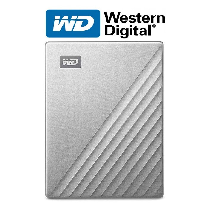 Ổ Cứng Di Động WD My Passport Ultra 2TB USB Type C - Model 2019 - Hàng Nhập Khẩu