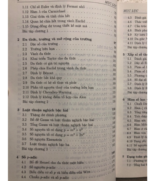 Sách - Lý thuyết số sơ cấp Phương pháp sơ cấp trong lý thuyết số (BT) #huongbook