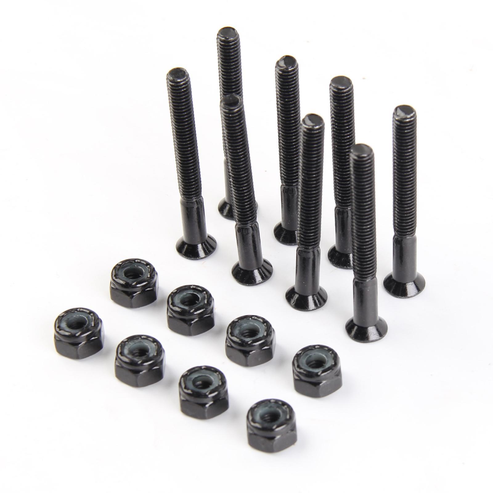 8Pcs Skateboard Truck Screws Replacement Mounting Bolts Hardware