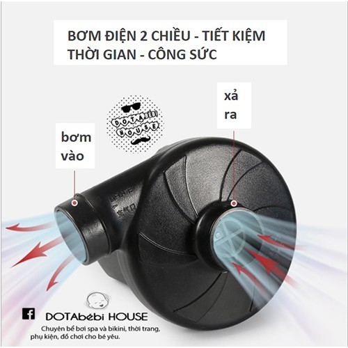 Bơm điện cầm tay 2 chiều-bơm hút chân không an toàn và tiện lợi