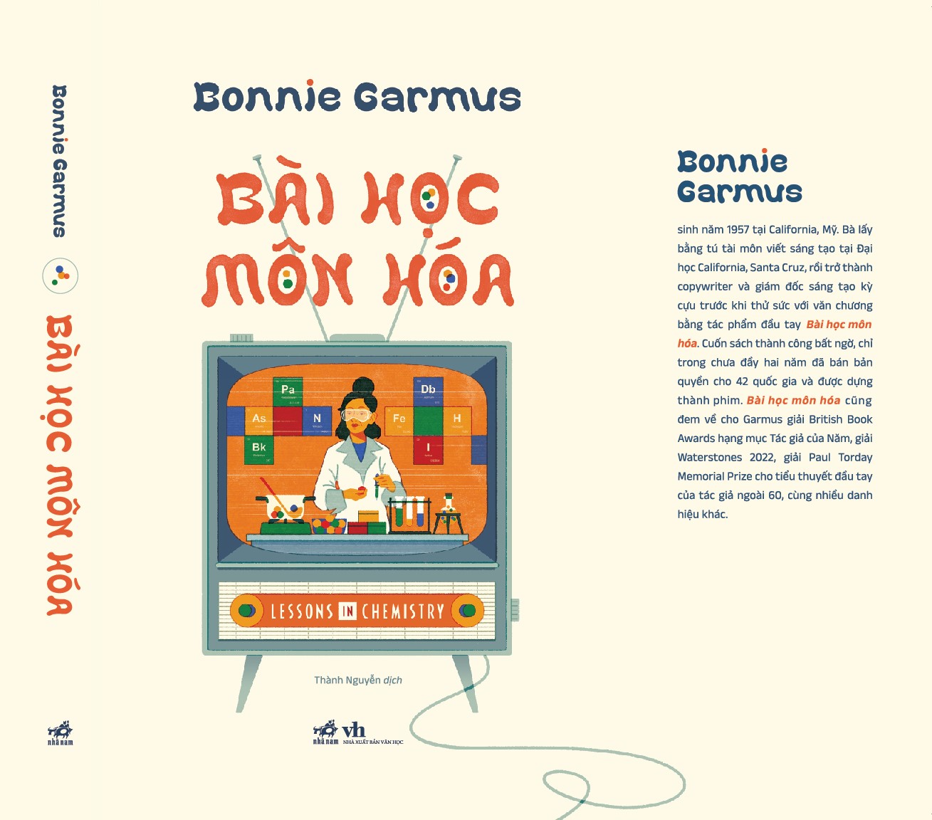 Sách - Bài học môn Hóa (Bonnie Garmus) (Nhã Nam Official)