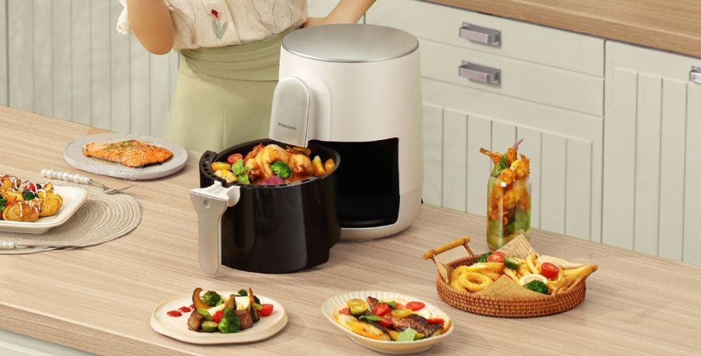 [ Hàng Chính Hãng ] Nồi chiên không dầu nhỏ gọn 4 Lít NF-CC150WRA  360º độ - BH 12 tháng