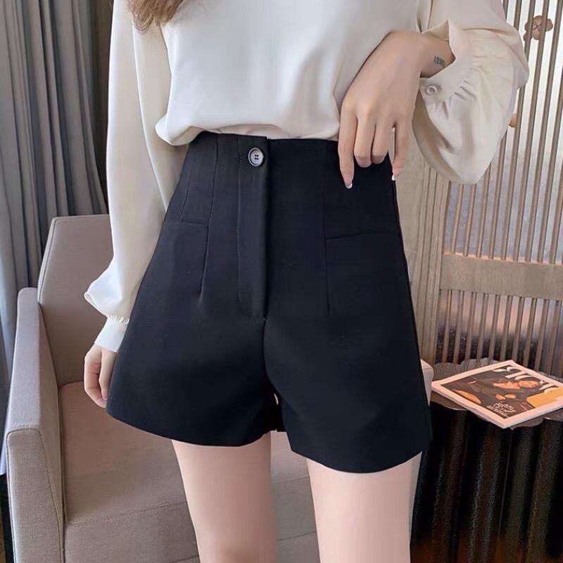 Quần short nữ cạp liền cúc gài siêu Hot Kanimi - QS111