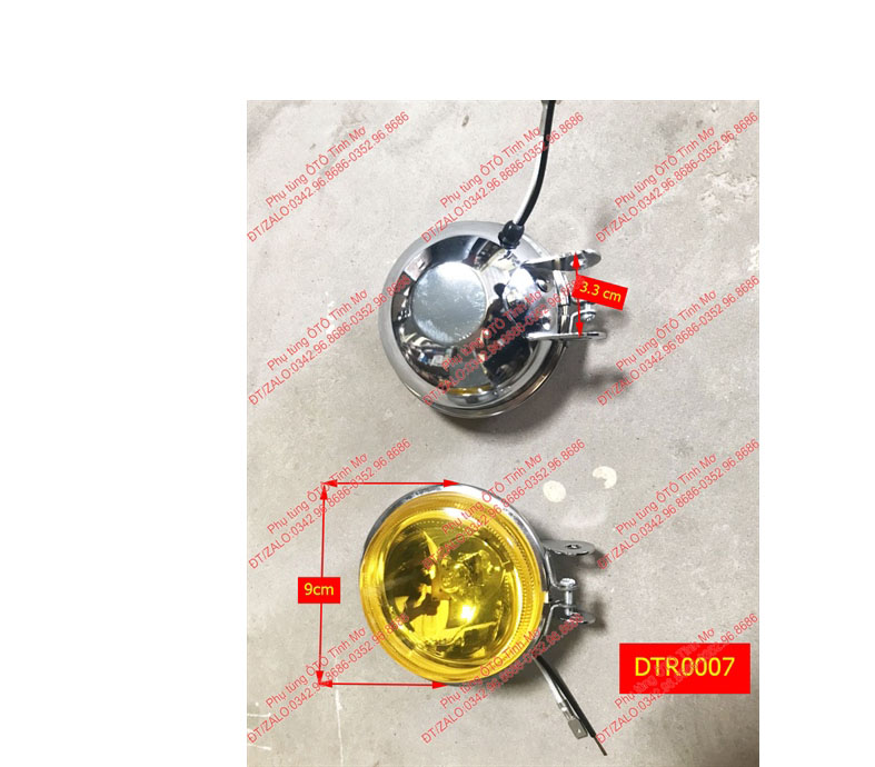 Đèn tròn INOX nhỏ dk9cm