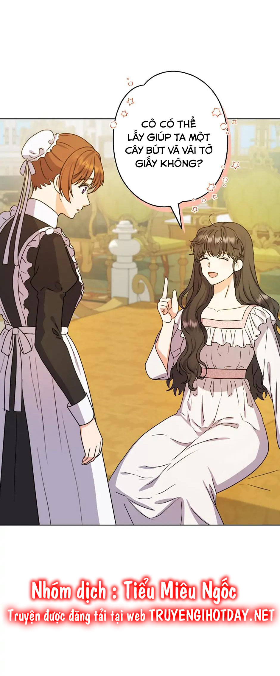 từ hầu gái tôi đã trở thành hoàng hậu chapter 33.1 16