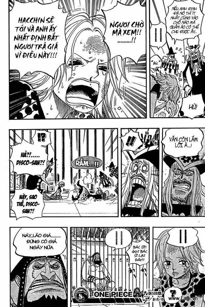 đảo hải tặc - one piece chapter 500 18