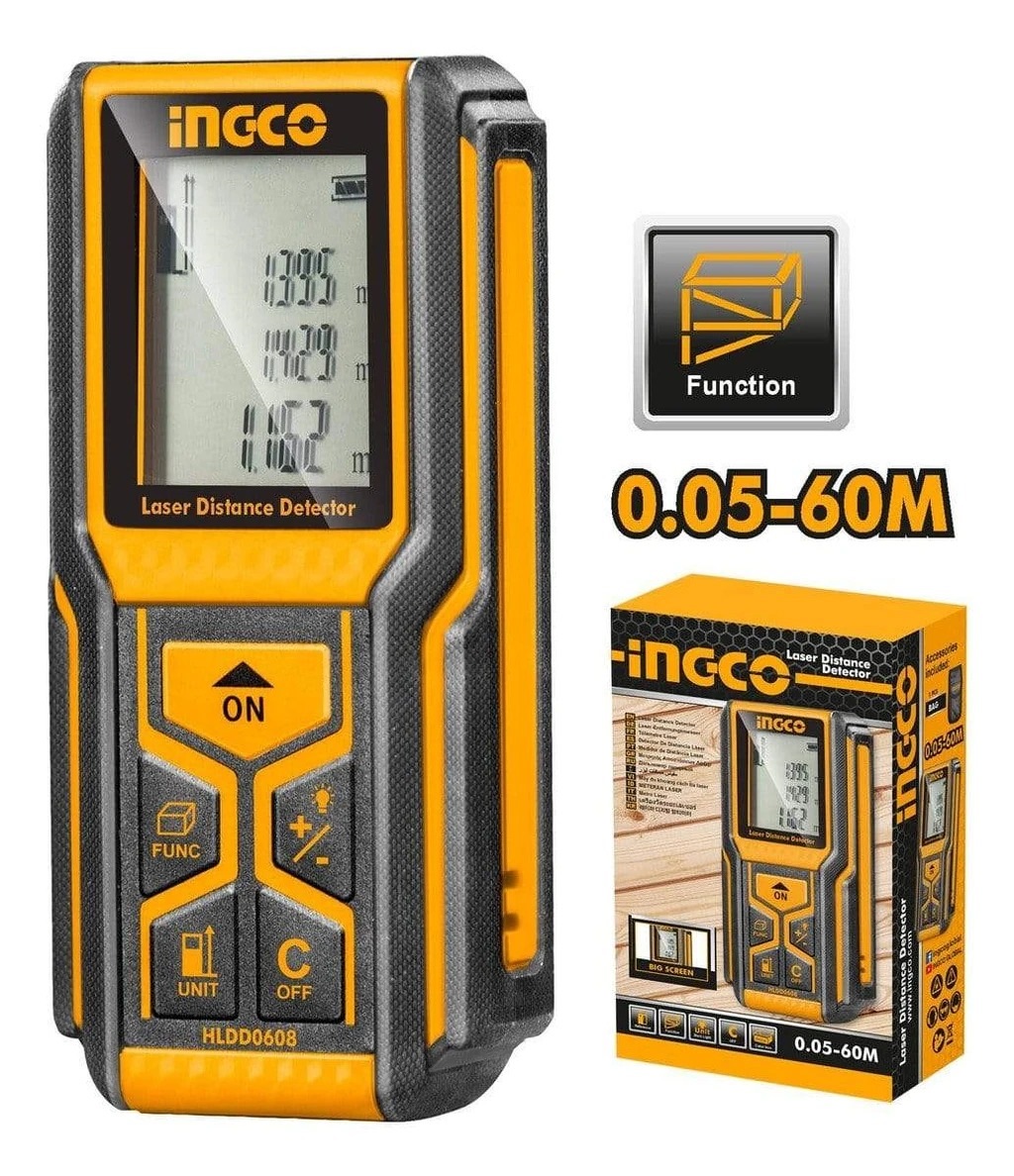 Máy đo khoảng cách bằng tia laser 60m ingco HLDD0608