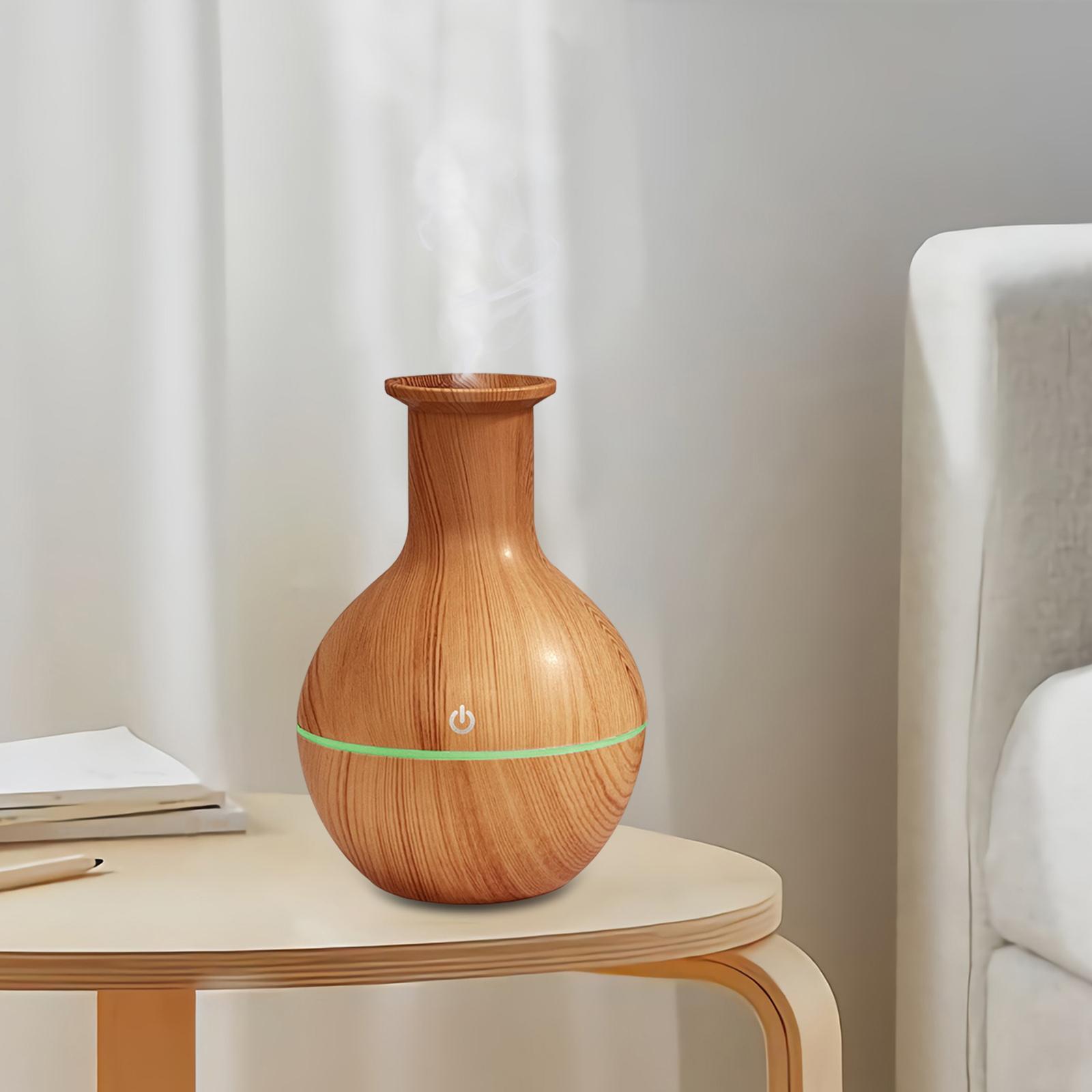 Desktop Diffuser Low Noise with LED Colorful Light Humidifier USB Charging Small Diffuser Humidifier for Desktop Bedroom