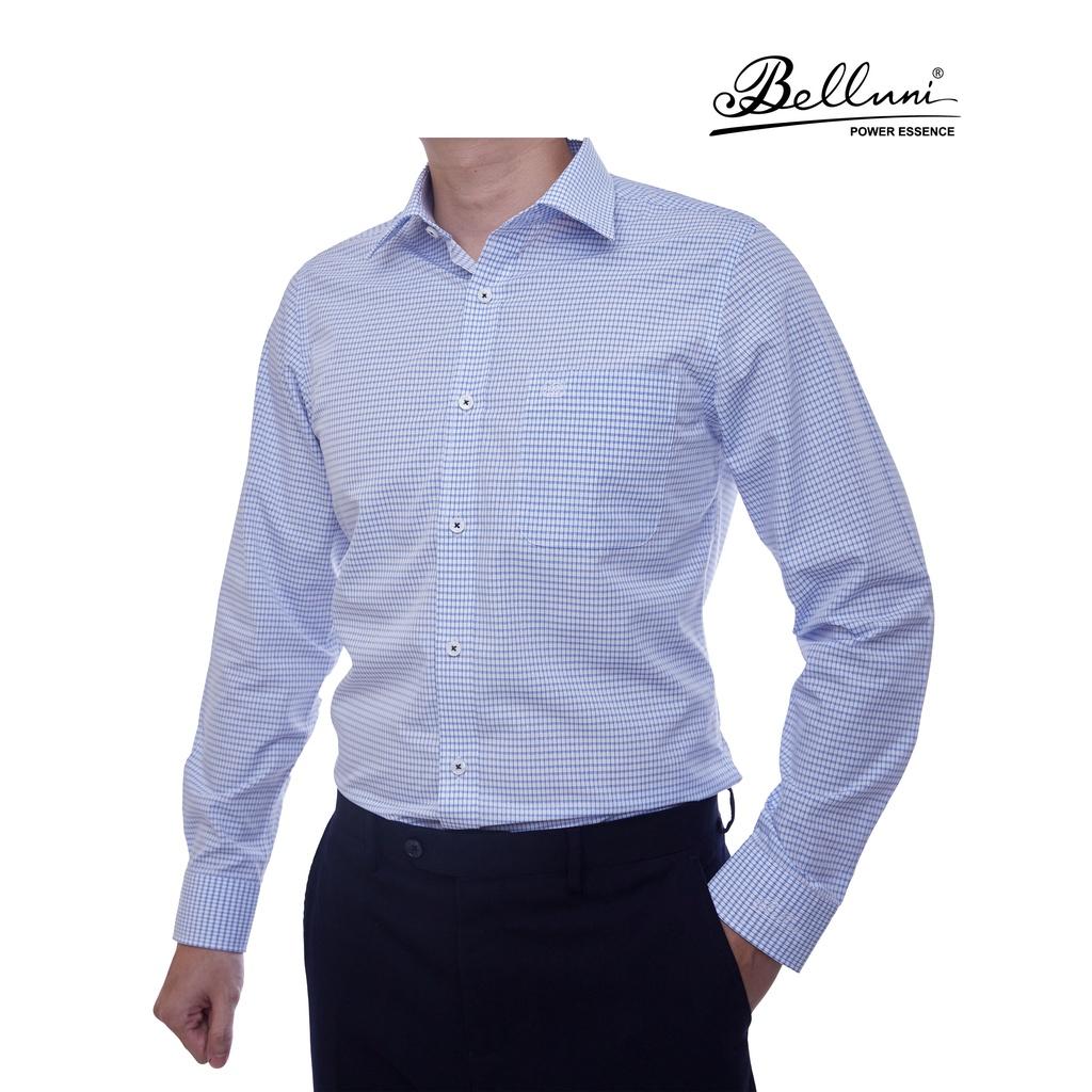 Áo sơ mi nam dài tay cao cấp BELLUNI vải sợi chuối mềm mại thoáng khí - ABD.BAN.BE.171.B6