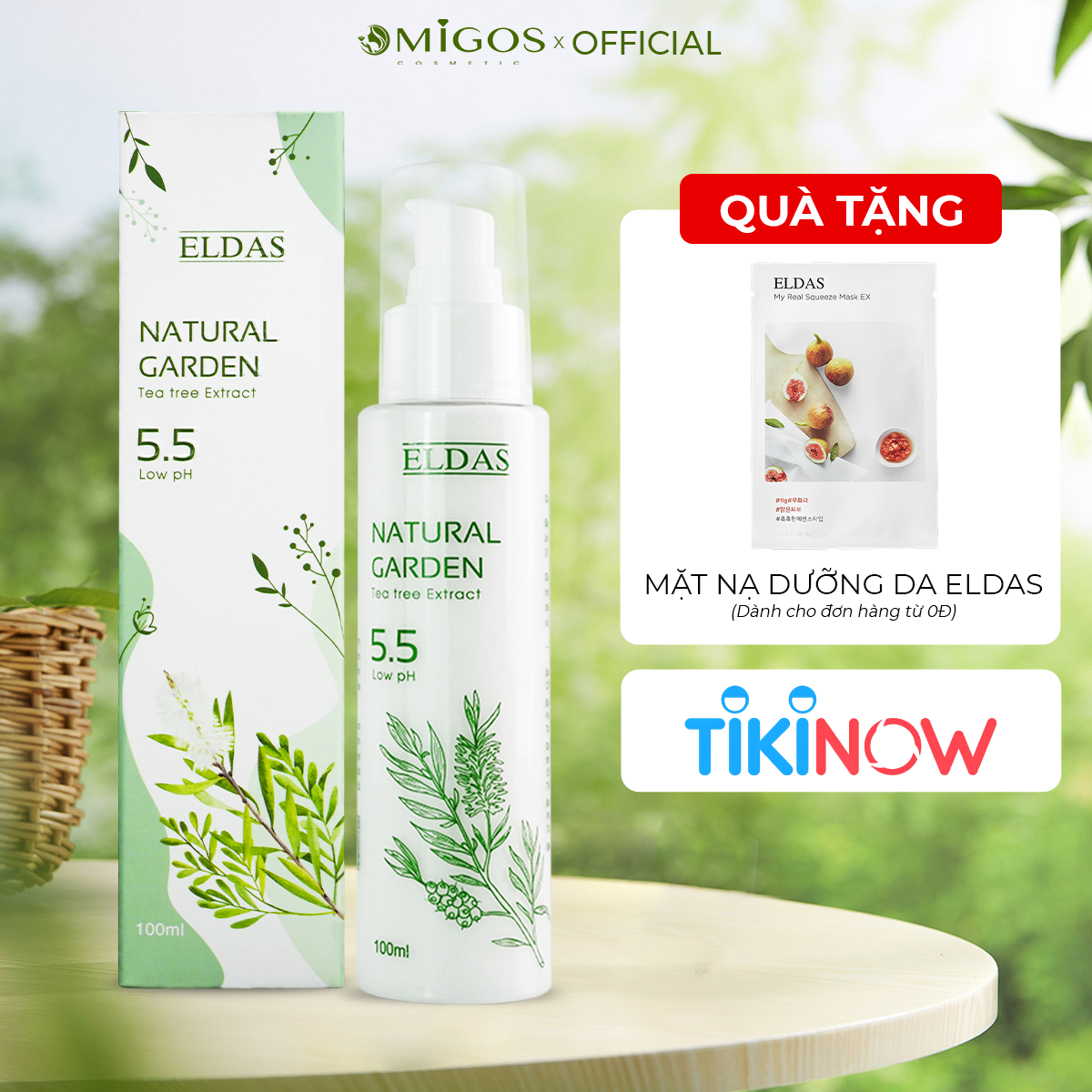 Sữa rửa mặt tinh chất TRÀM TRÀ tự nhiên cho da mụn giảm nhờn trắng da 100ml