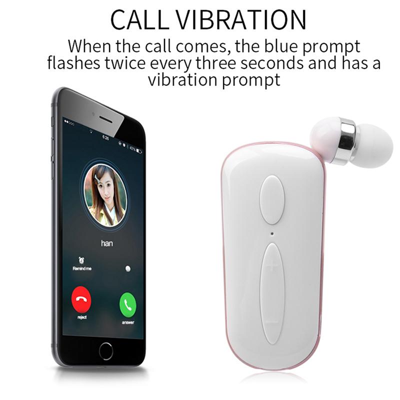 Tai Nghe Không Dây Mini Di Động Cuộc Gọi Nhắc Nhở Rung Mặc Kẹp Lái Xe Auriculares Lotodes Với Dây Tai Nghe Rảnh Tay Blues