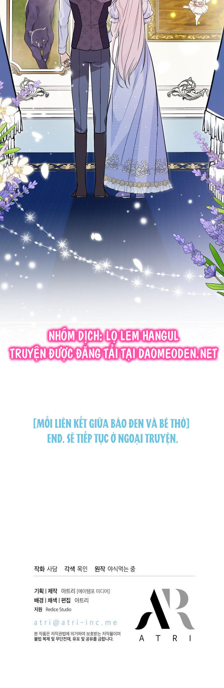 mối liên kết giữa báo đen và bé thỏ chapter 150 16