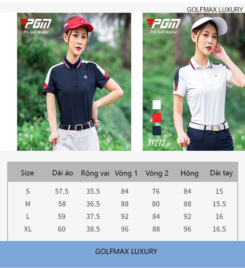 Áo cộc golf nữ YF273