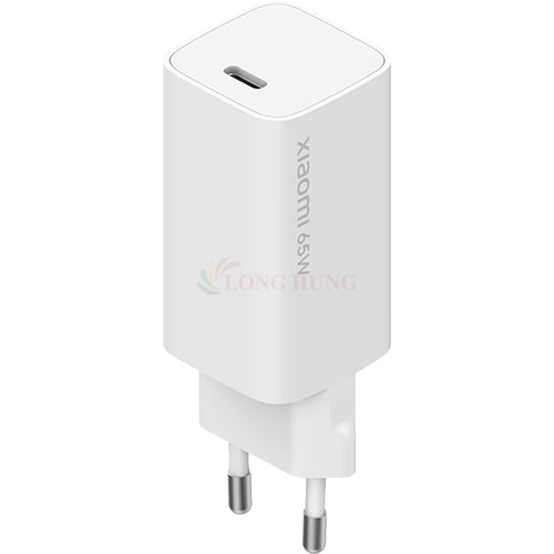 Cốc sạc Xiaomi Mi 65W Fast Charger With GaN Tech BHR4498GL AD65G - Hàng chính hãng