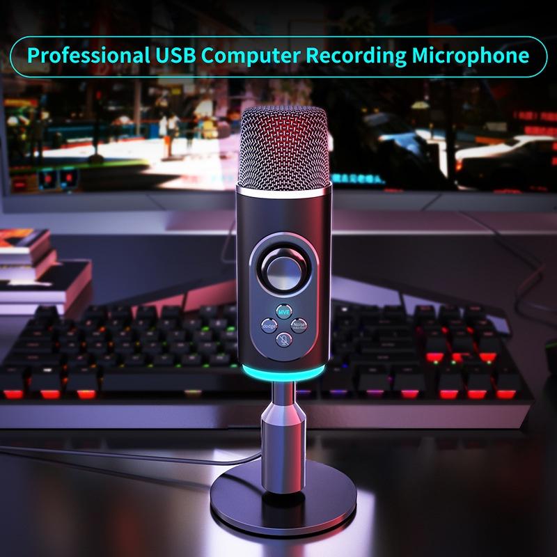 Micro USB Có Đèn RGB Nhiều Màu Sắc Cho Máy Tính Di Động