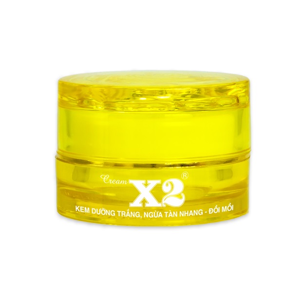 CREAM X2 - KEM DƯỠNG TRẮNG, NGỪA TÀN NHANG - ĐỒI MỒI - 15g