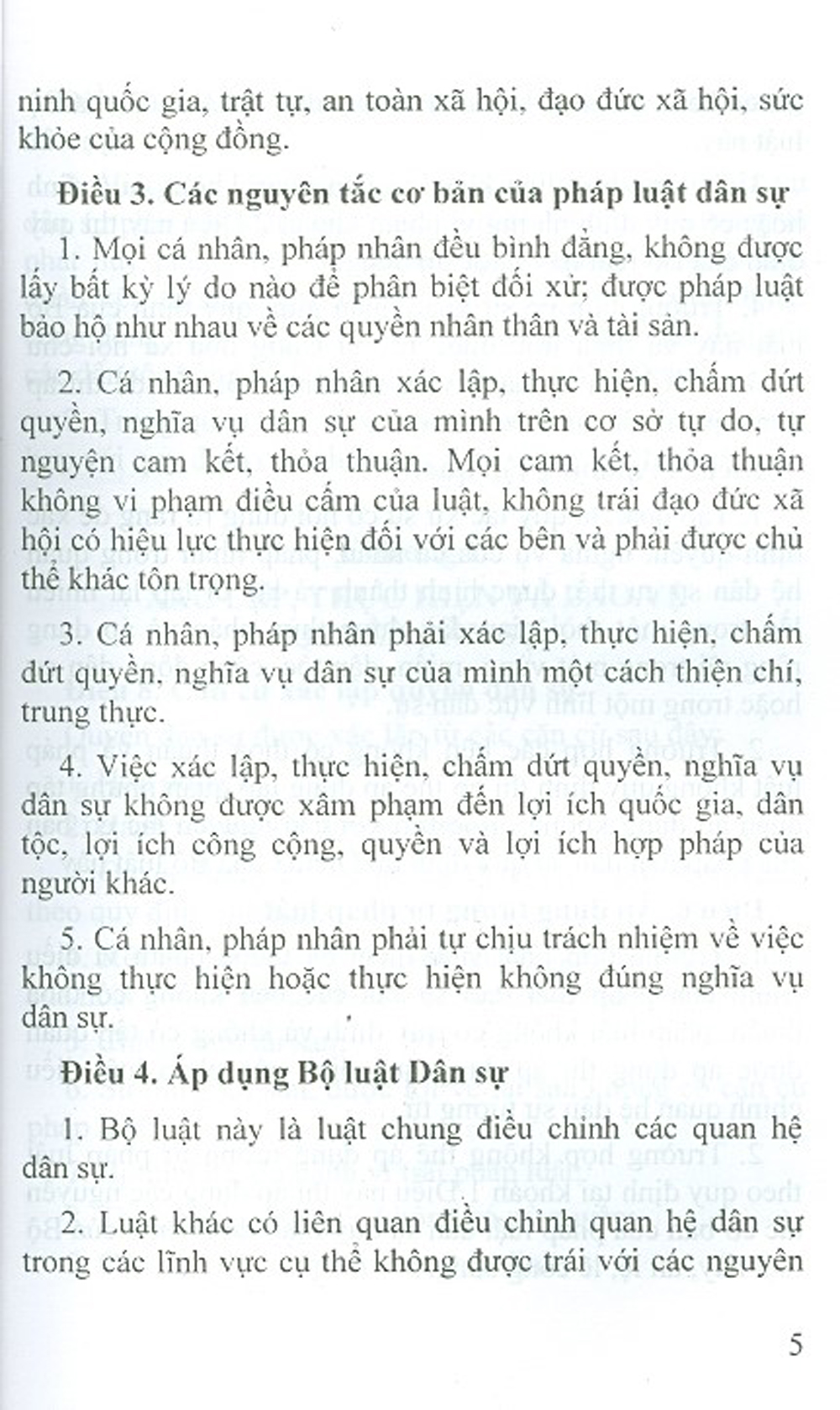 Bộ Luật Dân Sự Nước Cộng Hòa Xã Hội Chủ Nghĩa Việt Nam (Có Hiệu Lực Thi Hành Từ Ngày 01/01/2017)