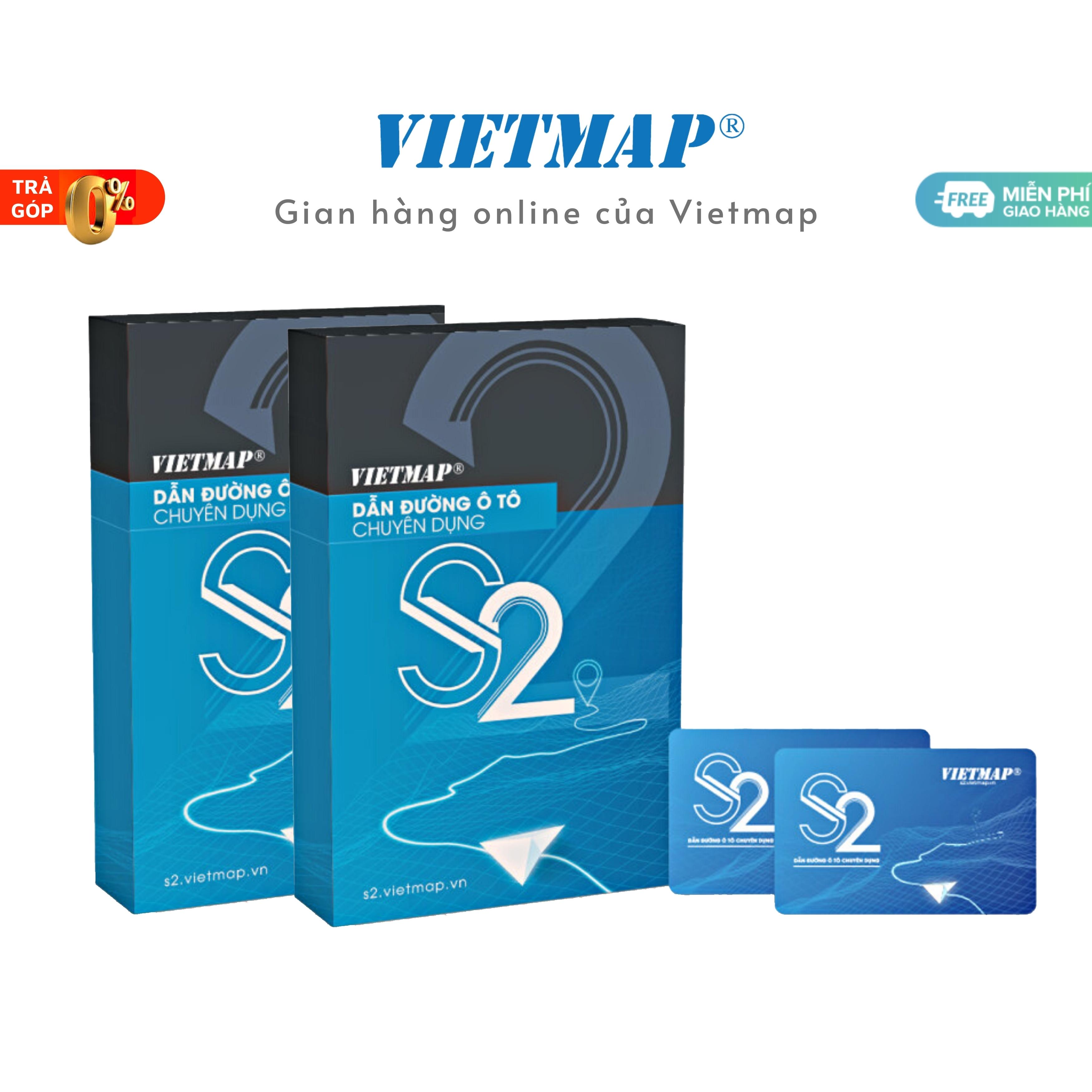 Phần mềm dẫn đường ô tô chuyên dụng VIETMAP S2 - Hàng Chính Hãng
