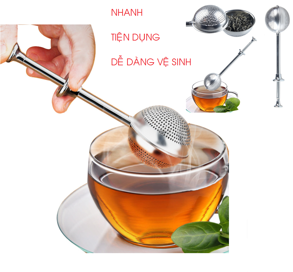 Cây pha trà thông minh - Dụng cụ pha trà_10 giây, Que lọc trà tiện dụng