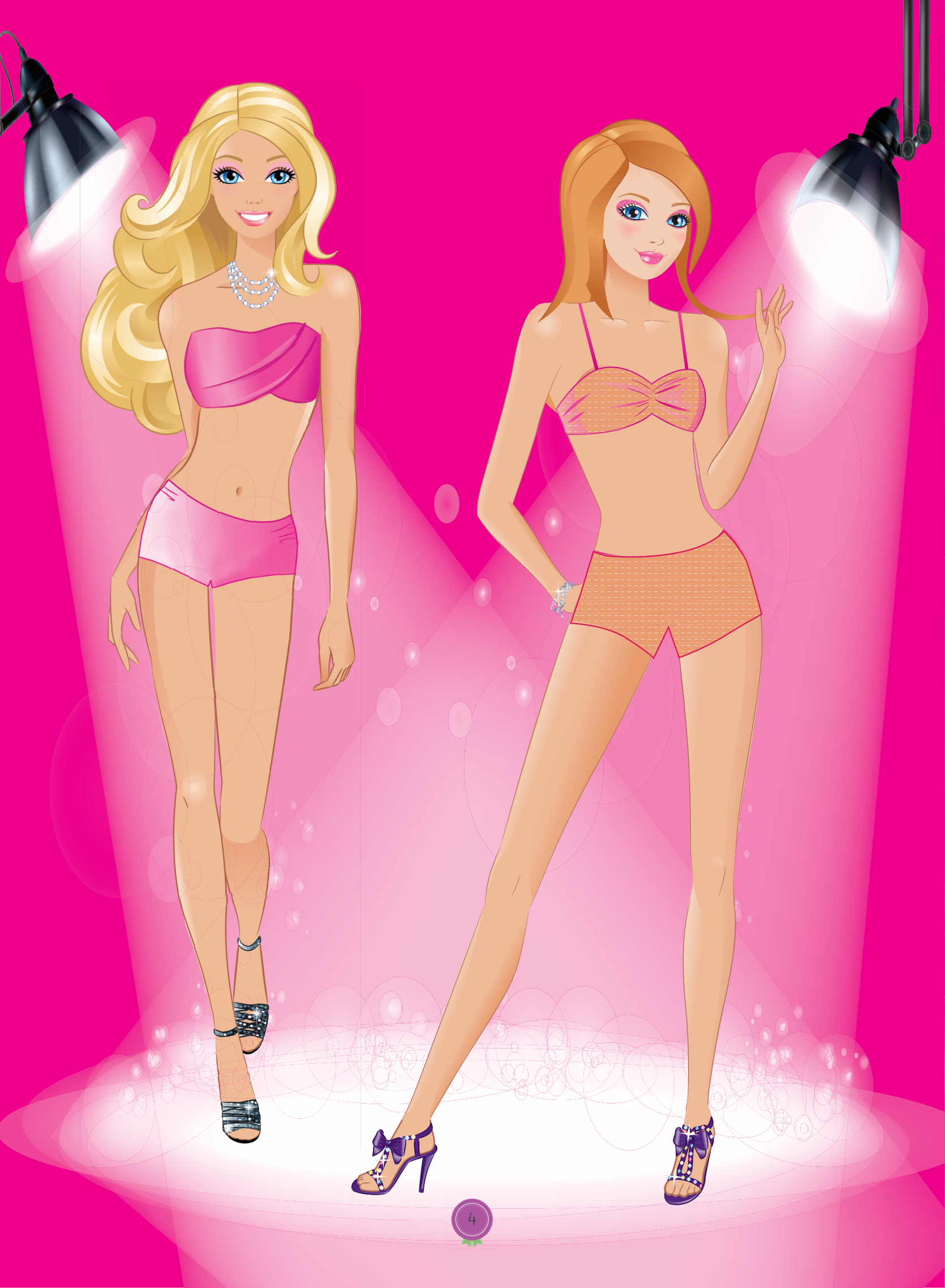 Dán Hình Thiết Kế Thời Trang Công Chúa - Tập 4