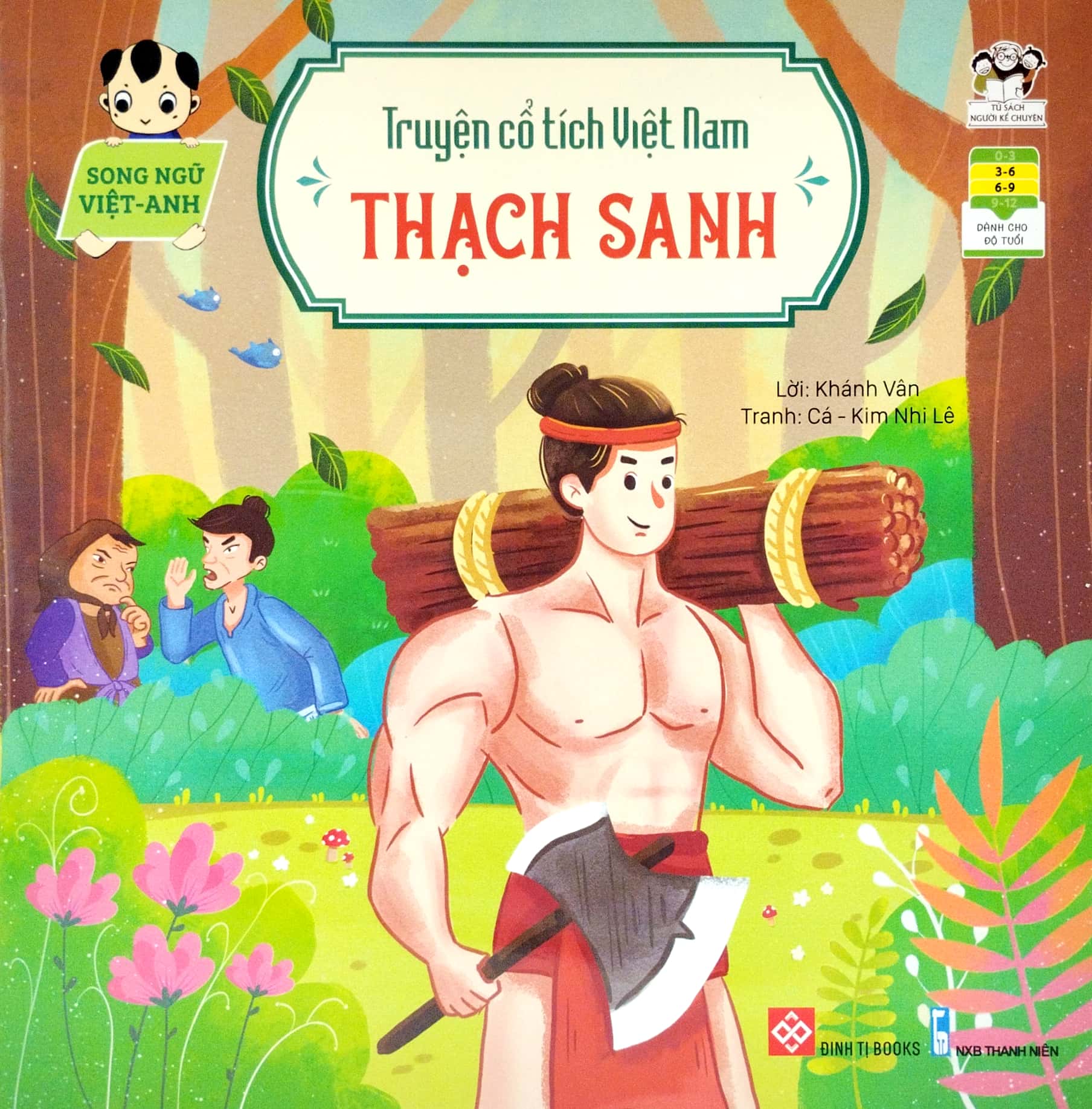 Bộ Sách Truyện Cổ Tích Việt Nam (Song Ngữ Việt-Anh) (Bộ 5 Cuốn Phần 2)