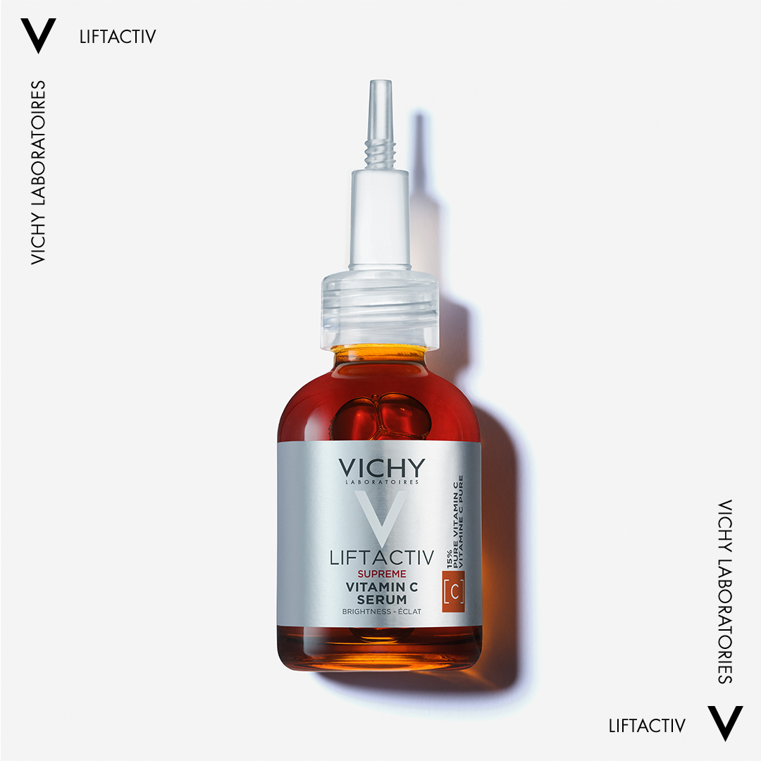 Tinh chất chống oxy hoá, dưỡng da sáng khoẻ Vichy Liftactiv Vitamin C pure 15% 20ml