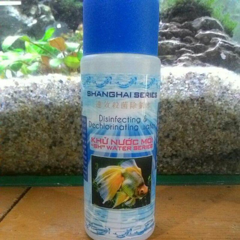 Dung dịch khử Clo cho nước mới hồ cá