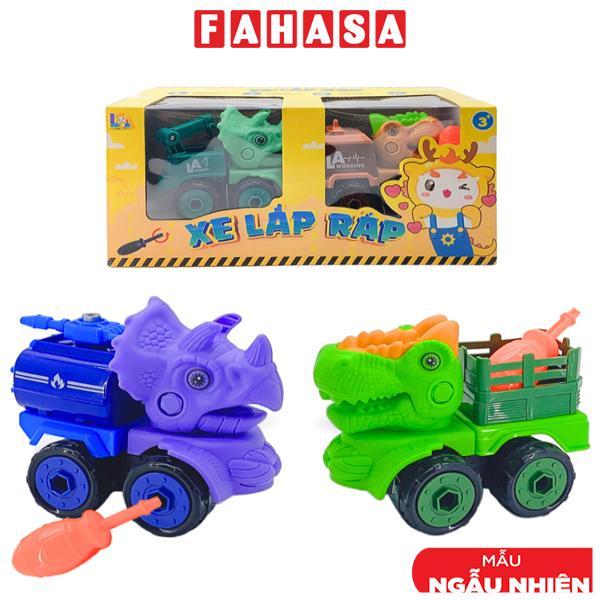 Bộ 2 Đồ Chơi Lắp Ráp Mô Hình Xe Khủng Long - LAToys LA368H-9
