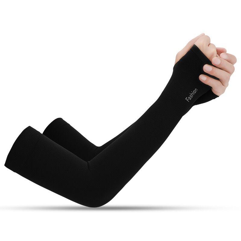 Găng tay chống nắng xỏ ngón chống tia UV HB04