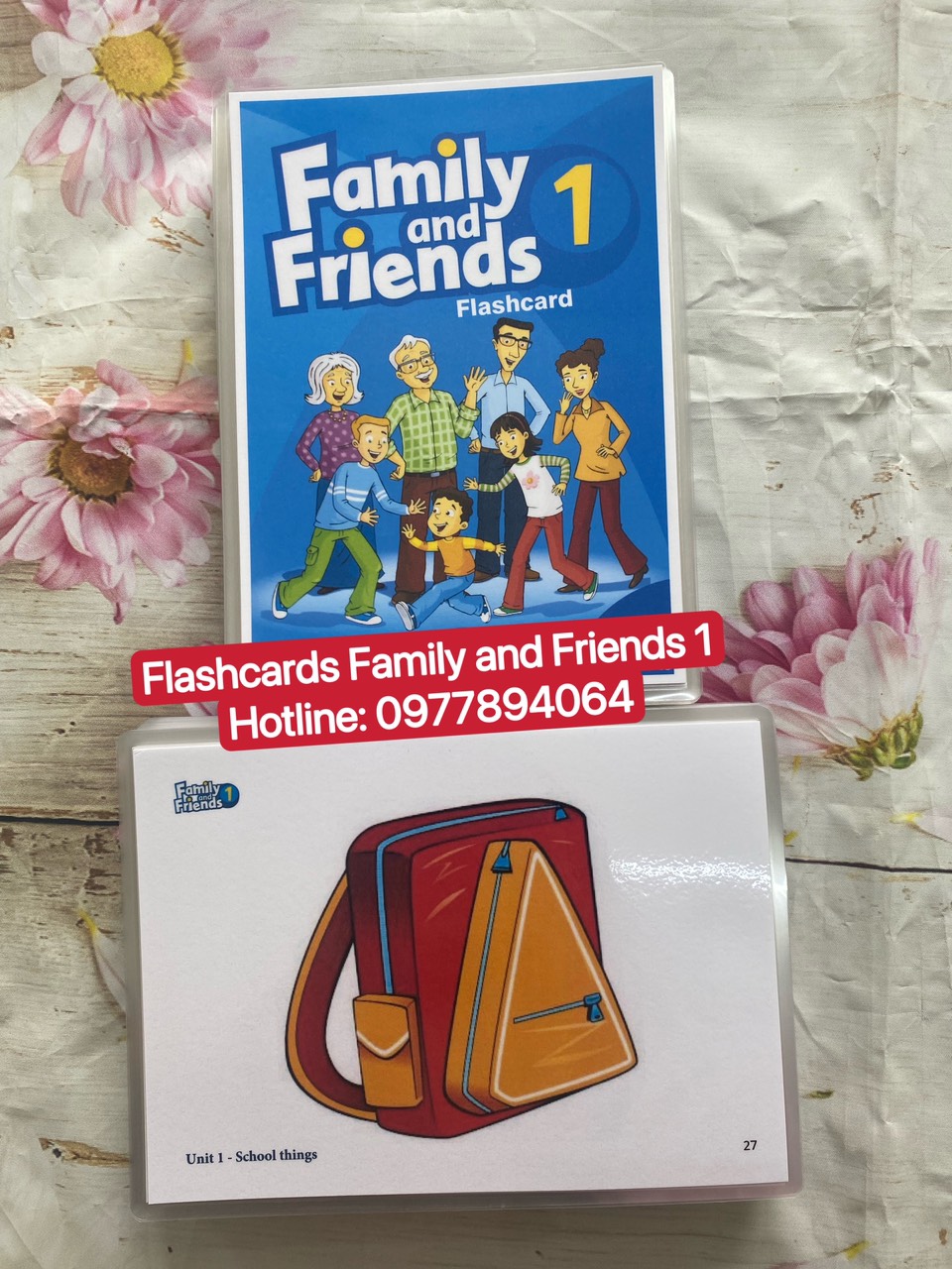 Flashcards Family and Friends 1- phiên bản 1st ( C300)