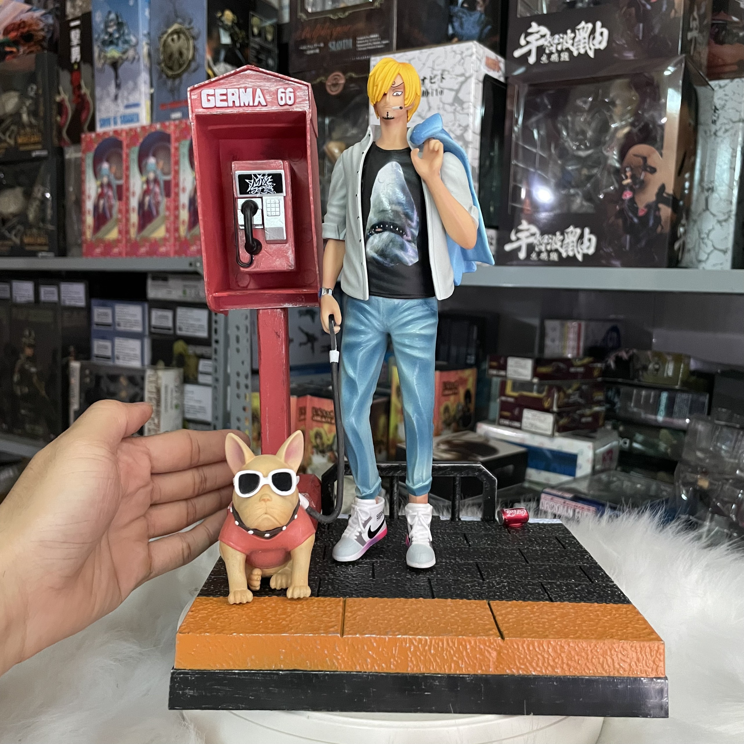 Mô hình Sanji Street - Figure Ace Fashion Style One Piece