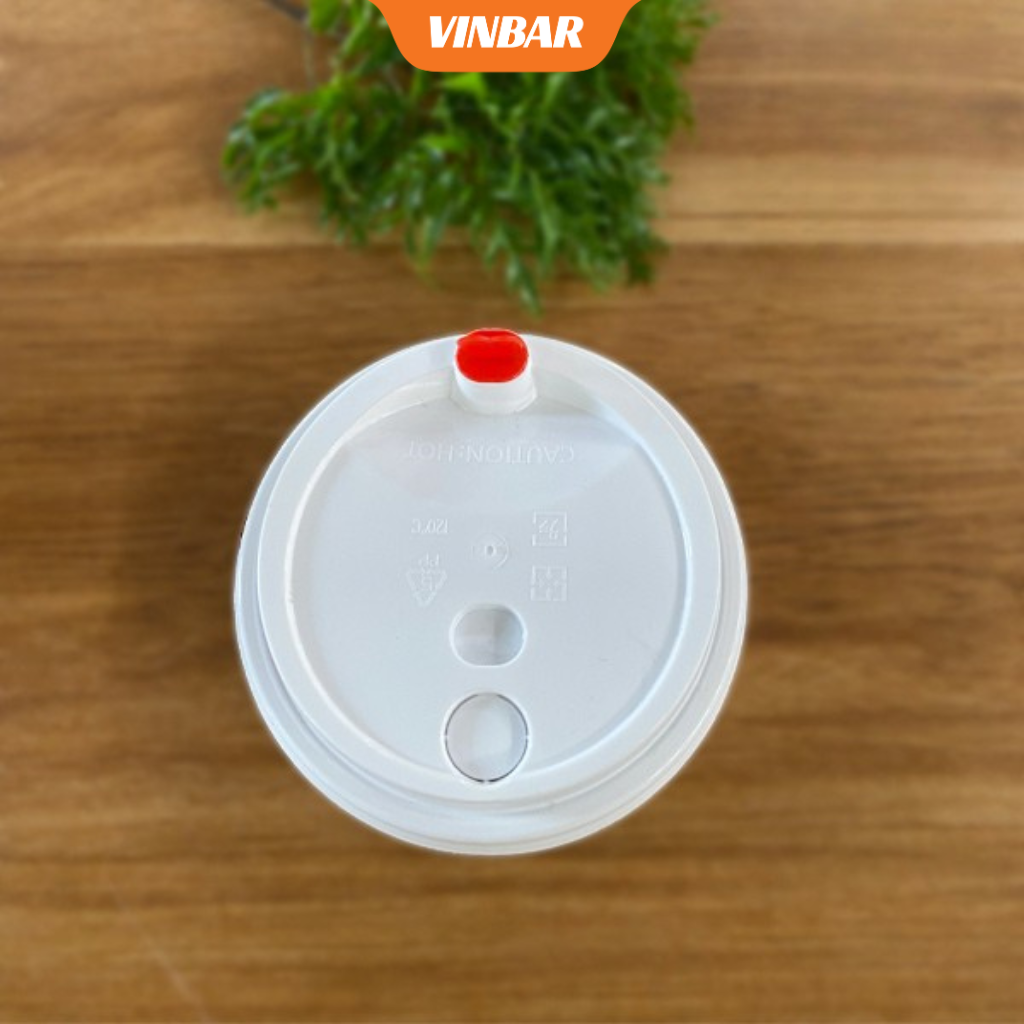 NẮP BẰNG NÚT TIM MÀU TRẮNG (1000 CÁI/THÙNG)