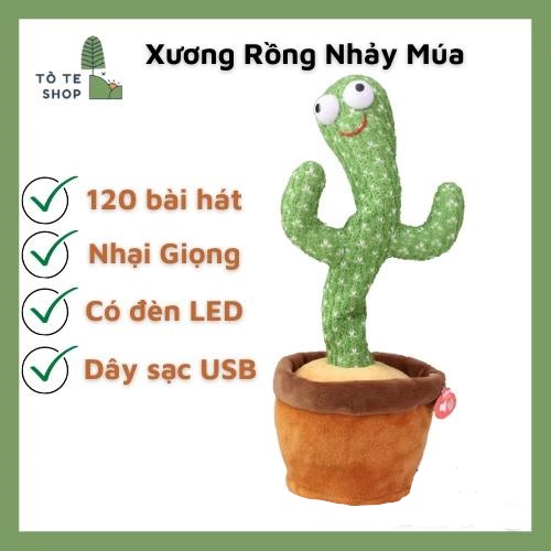 Xương Rồng Nhảy Múa NHẠC VIỆT 120 BÀI, NHẠI GIỌNG, CÓ SẠC USB