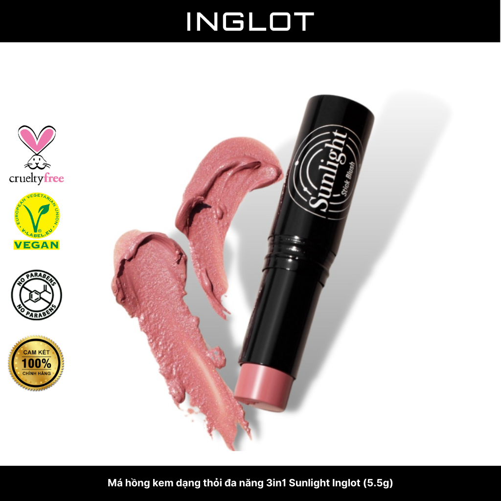 Má hồng dạng thỏi Sunlight INGLOT