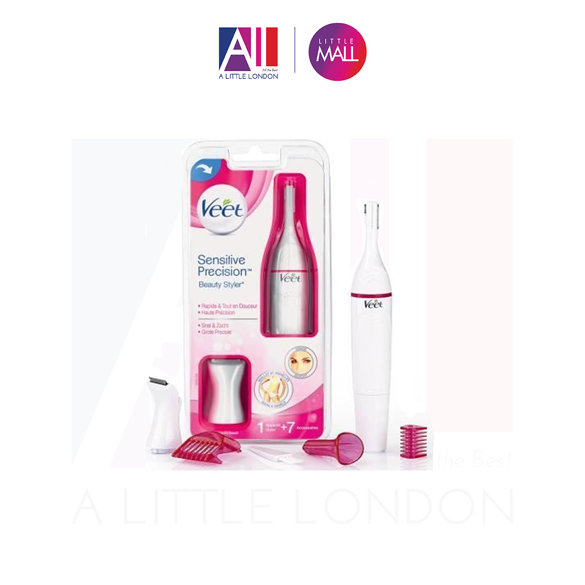 Máy tẩy lông Veet Sensitive Precision beauty Styler Expert (Bill Anh)