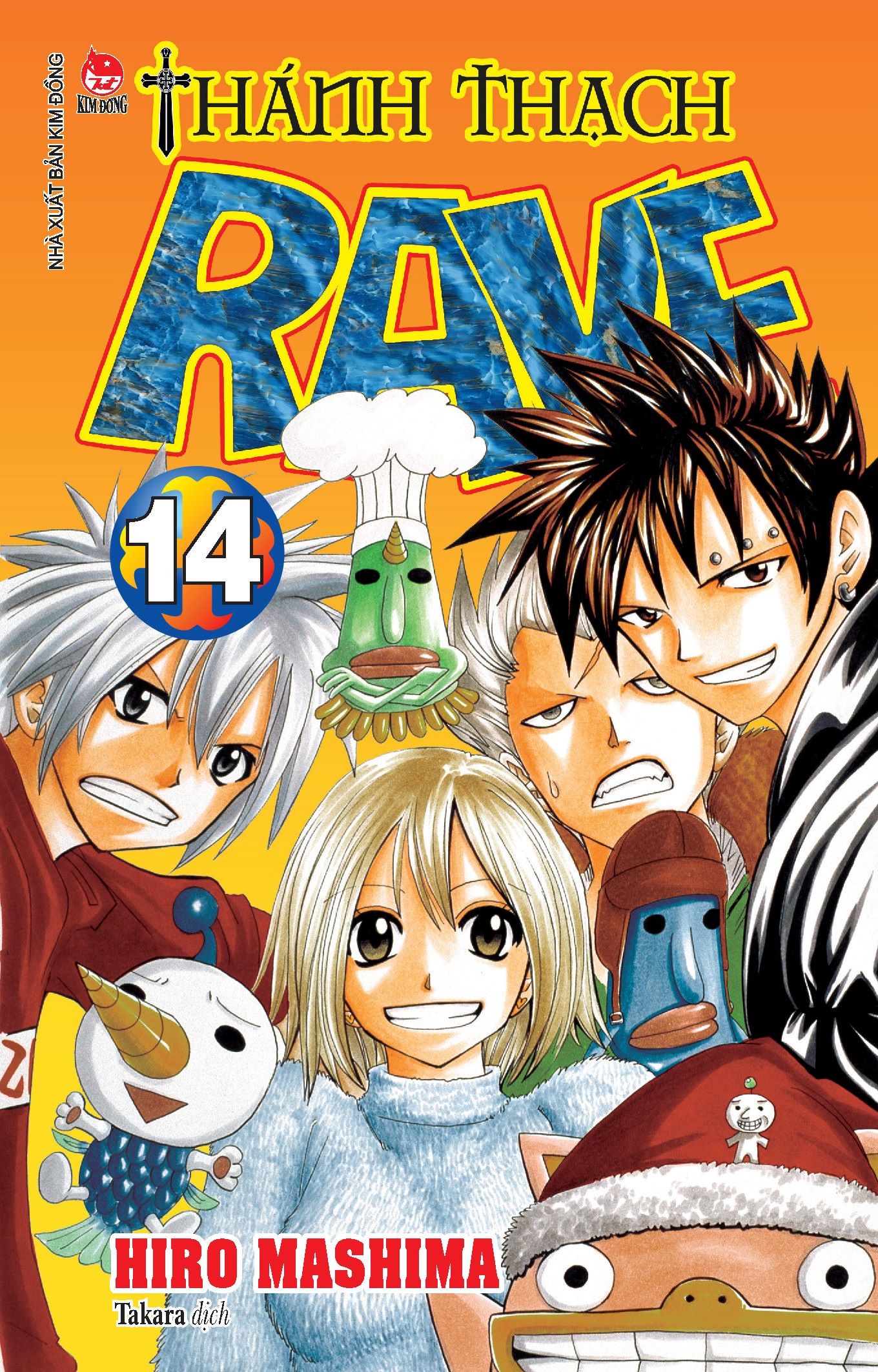Truyện tranh Thánh thạch Rave - Tập 14 - Tặng kèm Bookmark Plue - NXB Kim Đồng