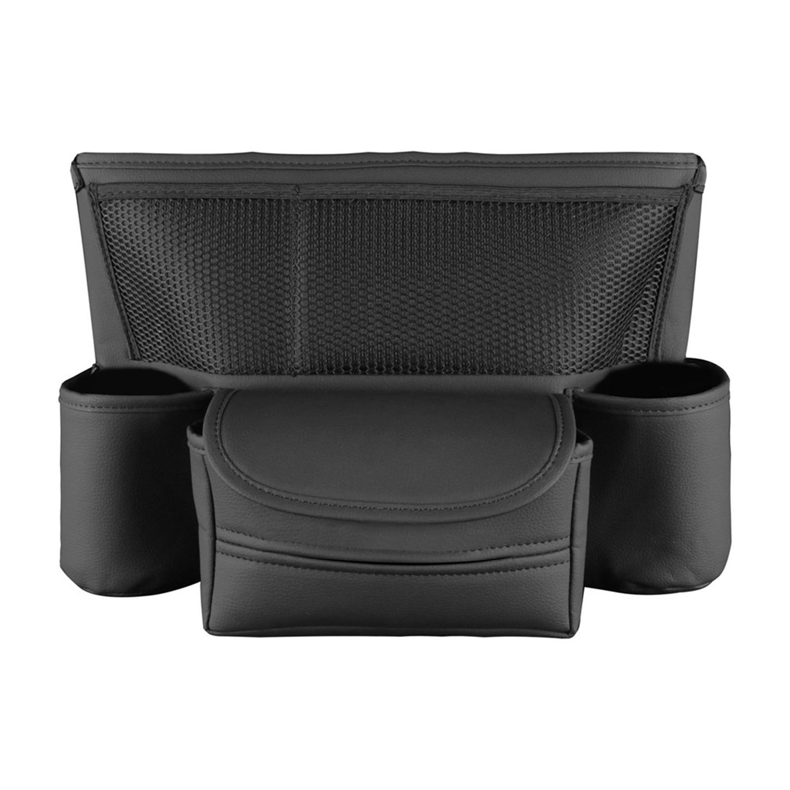 Seat Storage Bag Organizer Seat Storage Barrier Automotive Consoles Organizer Car Central Control Storage Bag for Snacks
