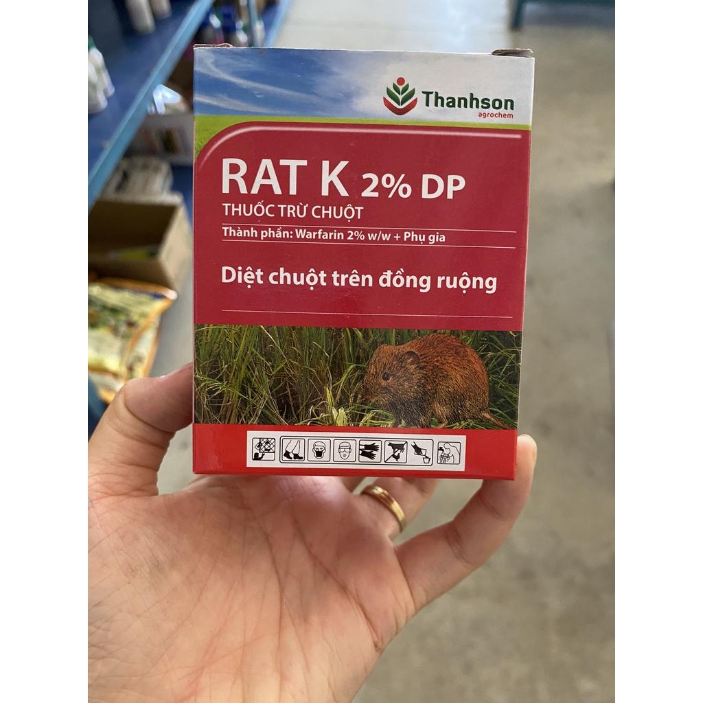 2 Gói thuốc diệt chuột RAT K 2% DP