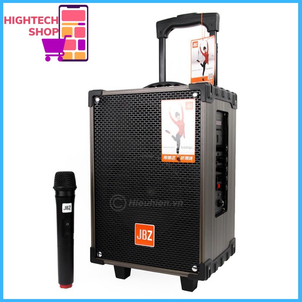 Loa Kéo JBZ NE-108 3 Tấc, Hát Karaoke Di Động Kèm 1 Micro Không Dây, Âm Thanh Sống Động Cực Hay